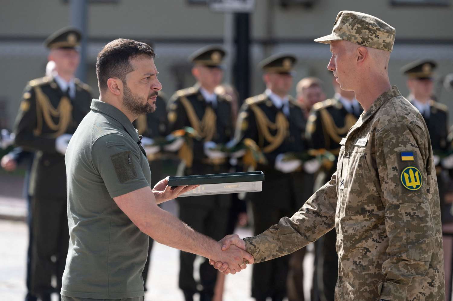 Volodimir Zelenski se esperanza en el éxito de la contraofensiva.