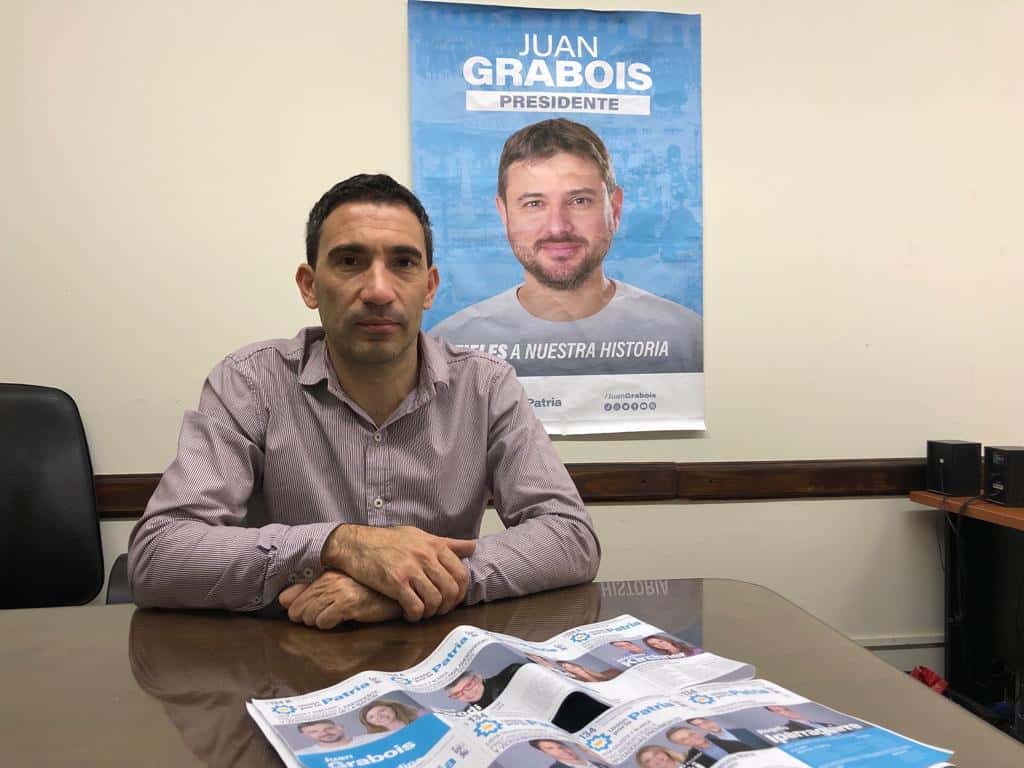 “¿Querés votar a Axel? Podés votar a Grabois. ¿Querés votar a Rogelio? Podés votar a Grabois”, expresó Juan Arrizabalaga.