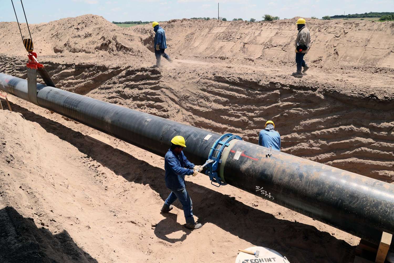 El Gasoducto Néstor Kirchner comenzó a inyectar gas a la red troncal de transporte