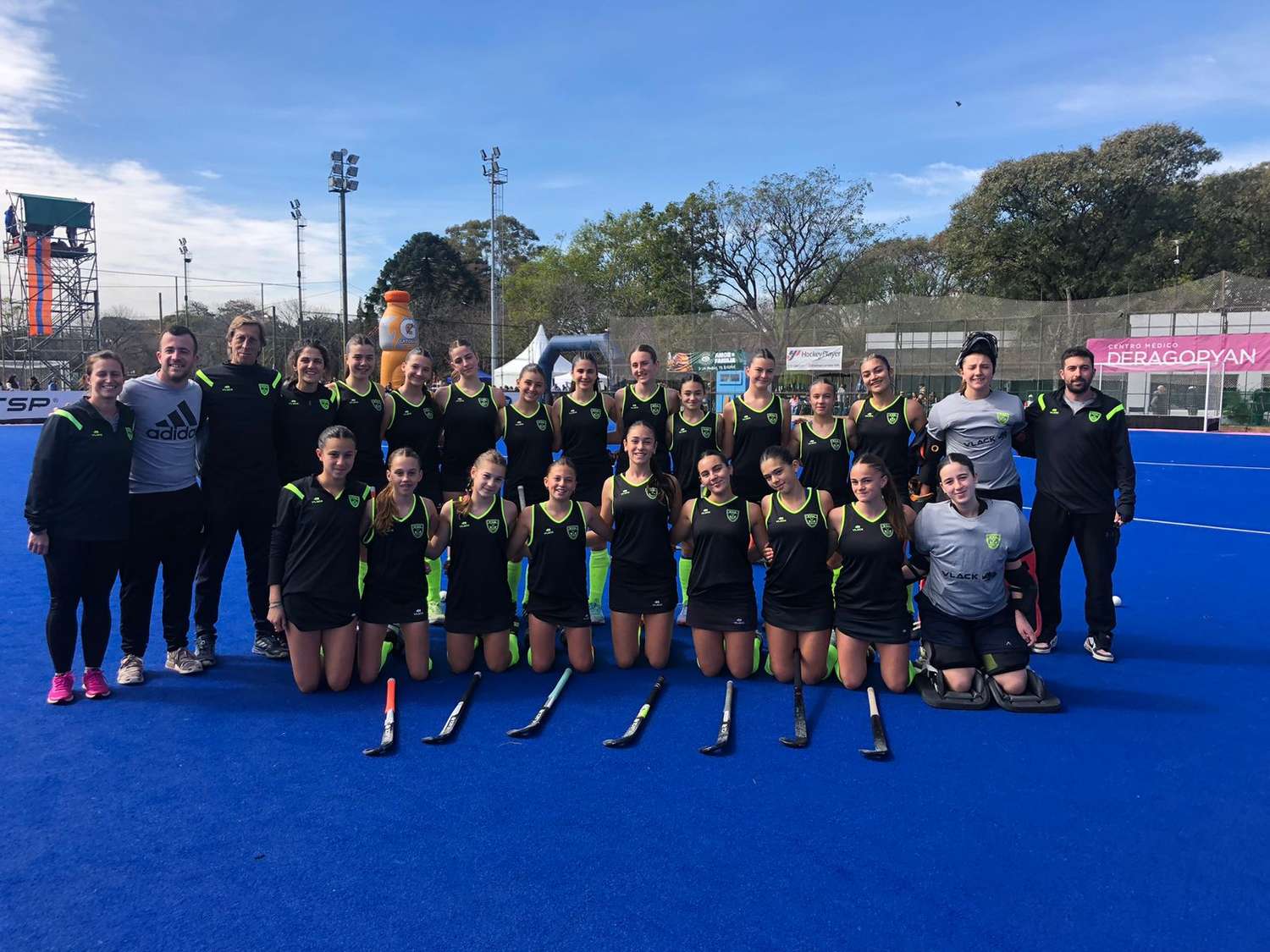 El seleccionado femenino de la FTH logró la permanencia