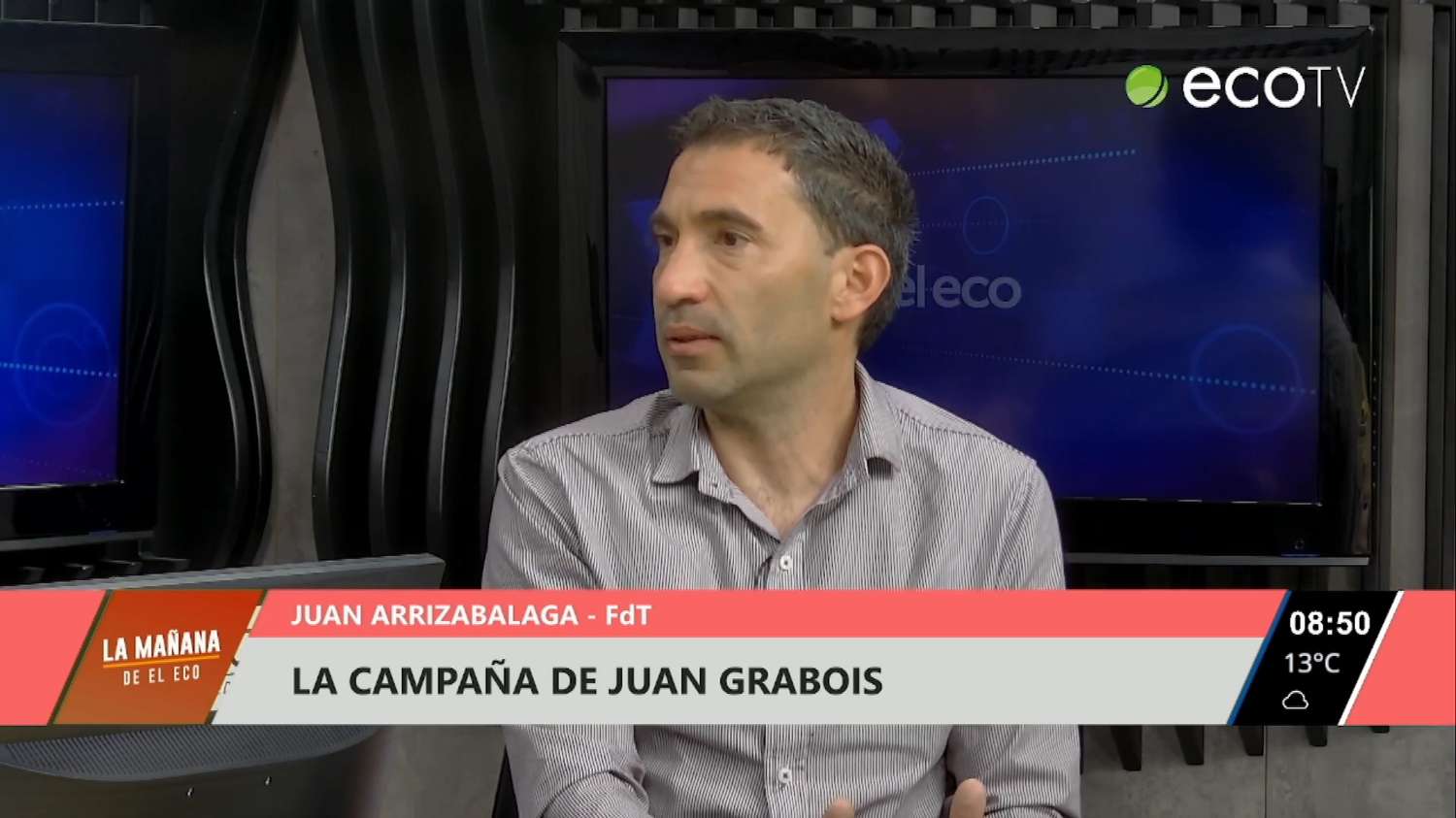 La campaña de Juan Grabois en Tandil