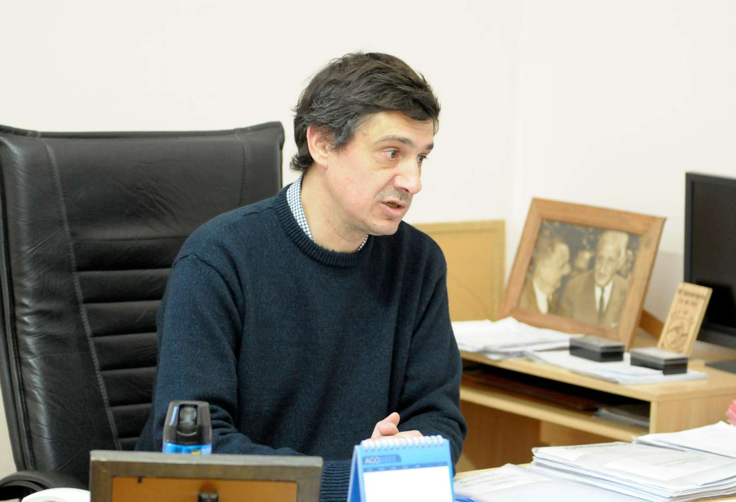 El secretario de Gobierno, Miguel Lunghi (h).