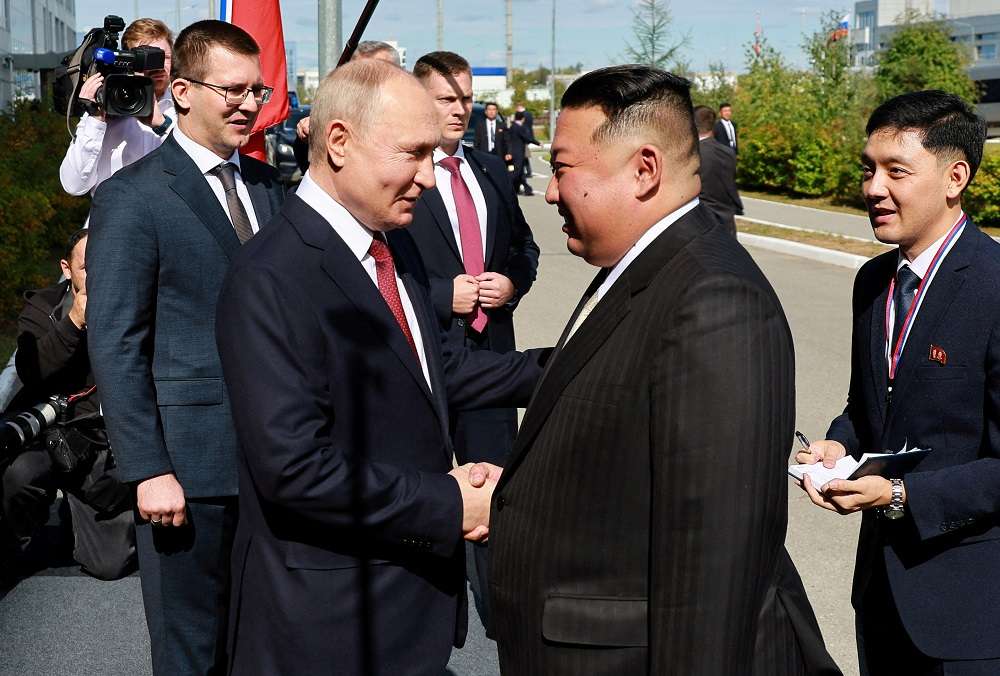 Kim Jong-un prometió ayuda “contra el imperialismo” y auguró una “gran victoria”