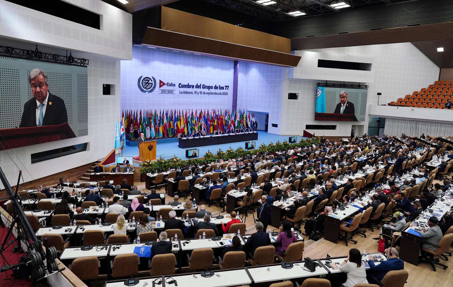 El secretario general de la ONU, António Guterres, inauguró las deliberaciones.