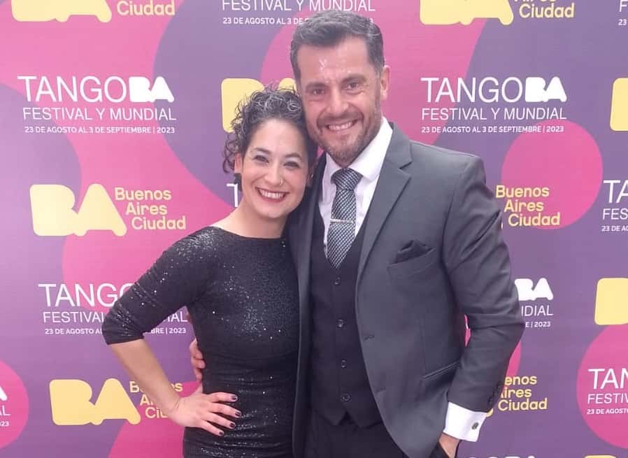 Gabriela Gallese y Alejandro Lazzaro volvieron a representar a Tandil en la instancia final del 20mo Mundial de Tango.
