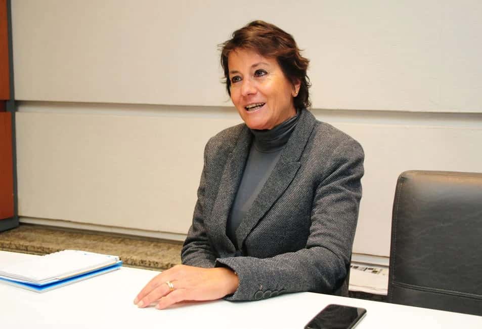 La secretaria de Desarrollo Productivo y Relaciones Internacionales, Marcela Petrantonio.
