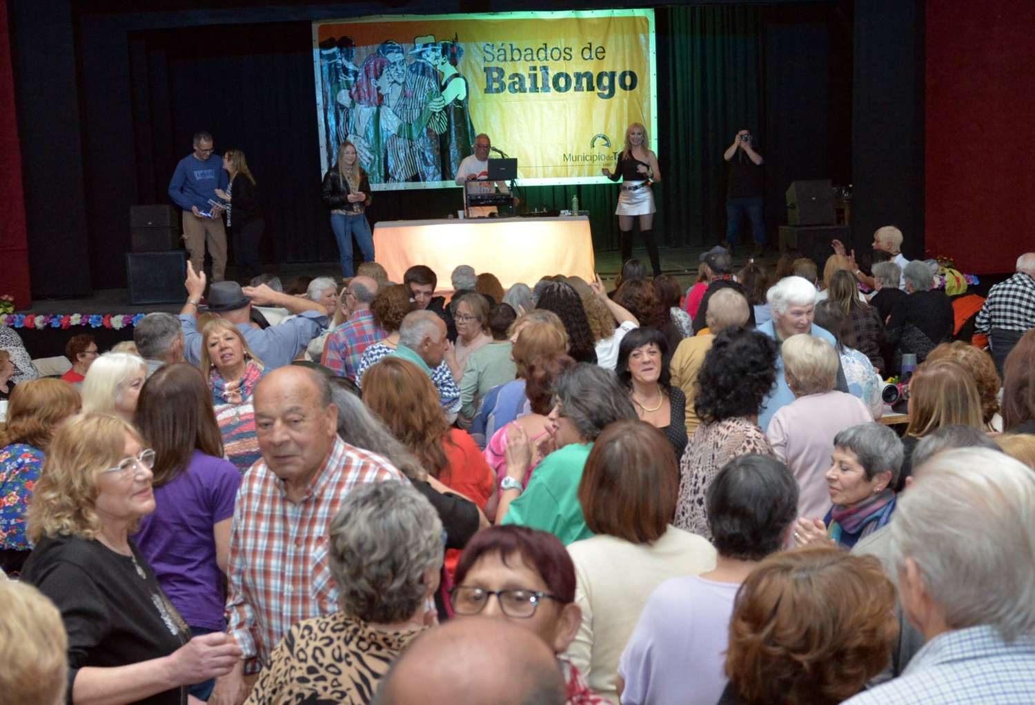 Gran participación en una nueva edición de "Sábados de Bailongo".