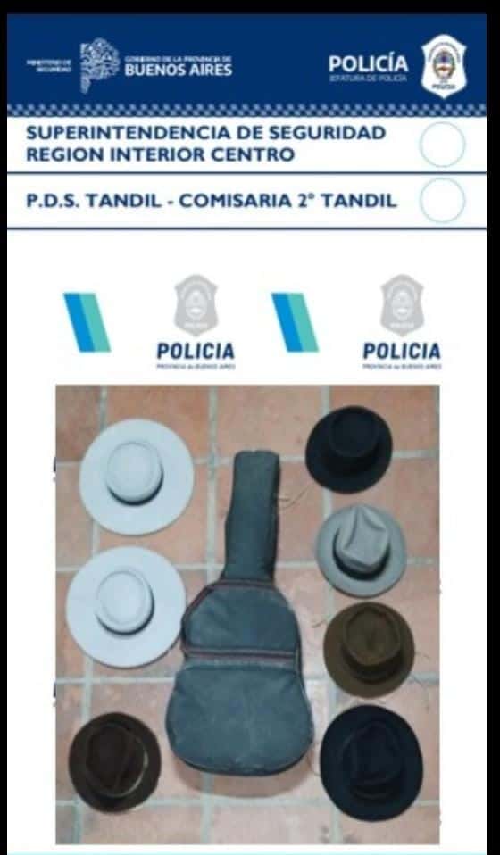 La policía recuperó parte de lo robado en la peña "El Palenque"