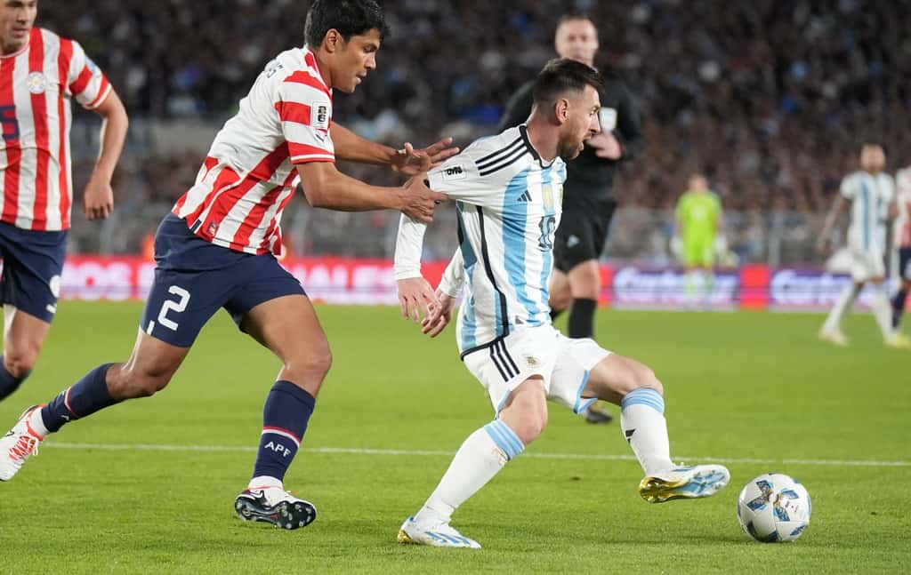 Messi reemplazó a Julián Alvarez en la segunda etapa.