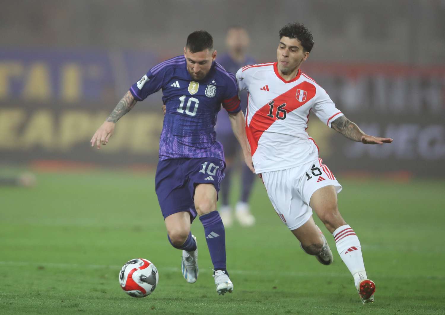 Argentina paseó su jerarquía por Lima, con dos goles de Messi