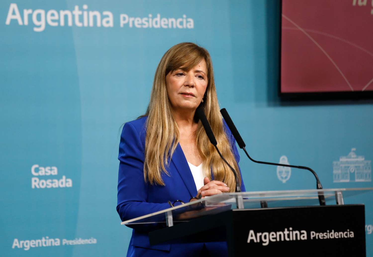 Gabriela Cerruti, portavoz de la Presidencia.