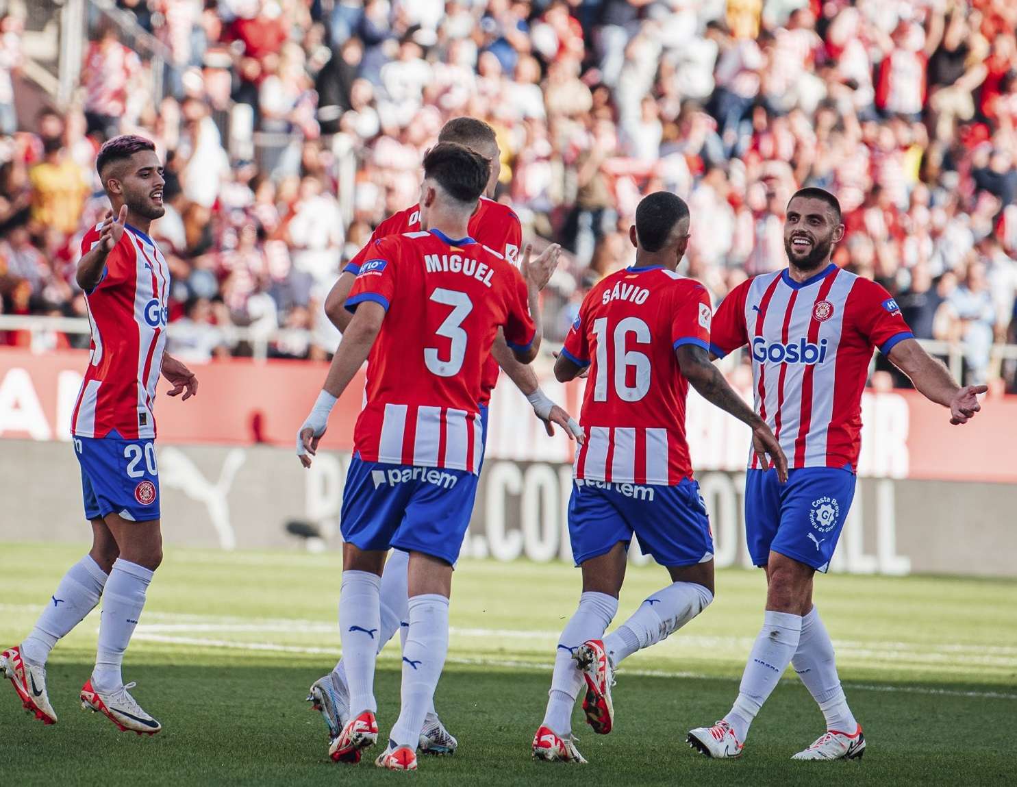 Girona lo dio vuelta y le dio alcance a Real Madrid