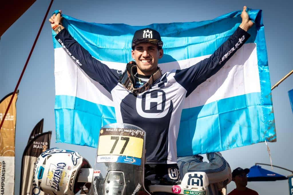 Benavides se consagró campeón mundial en motos