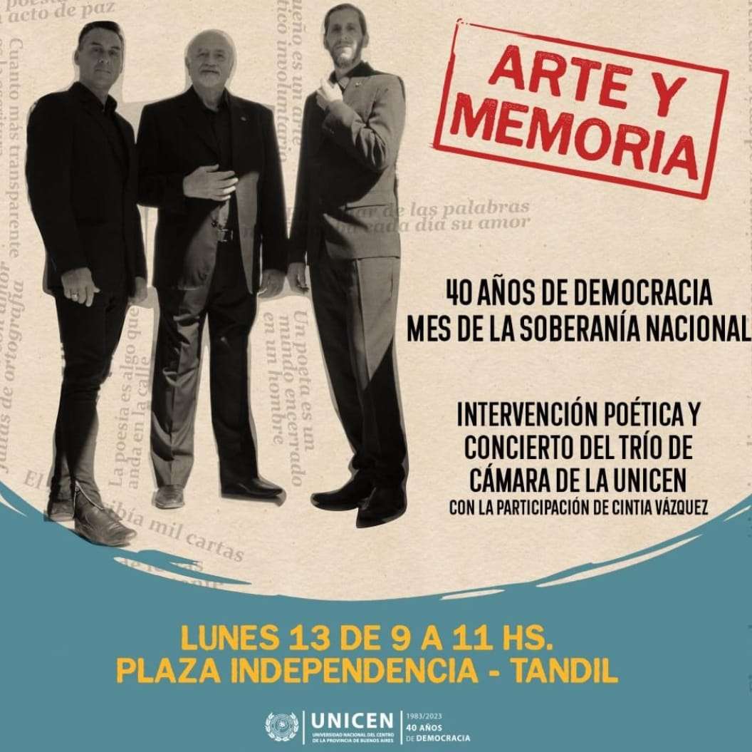 "Arte y Memoria", en la Plaza Independencia
