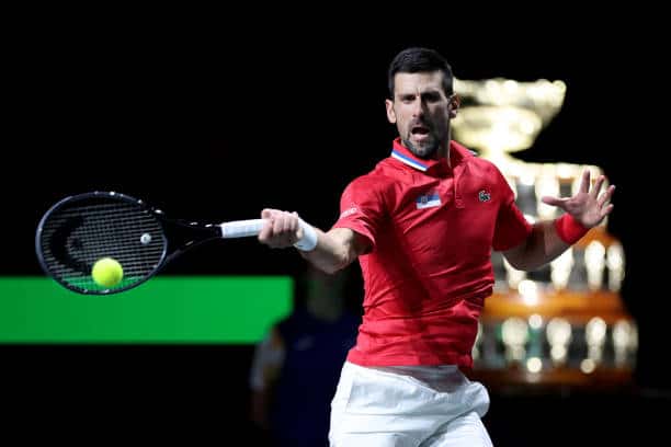 Serbia, con Djokovic, avanzó a las semifinales en Málaga