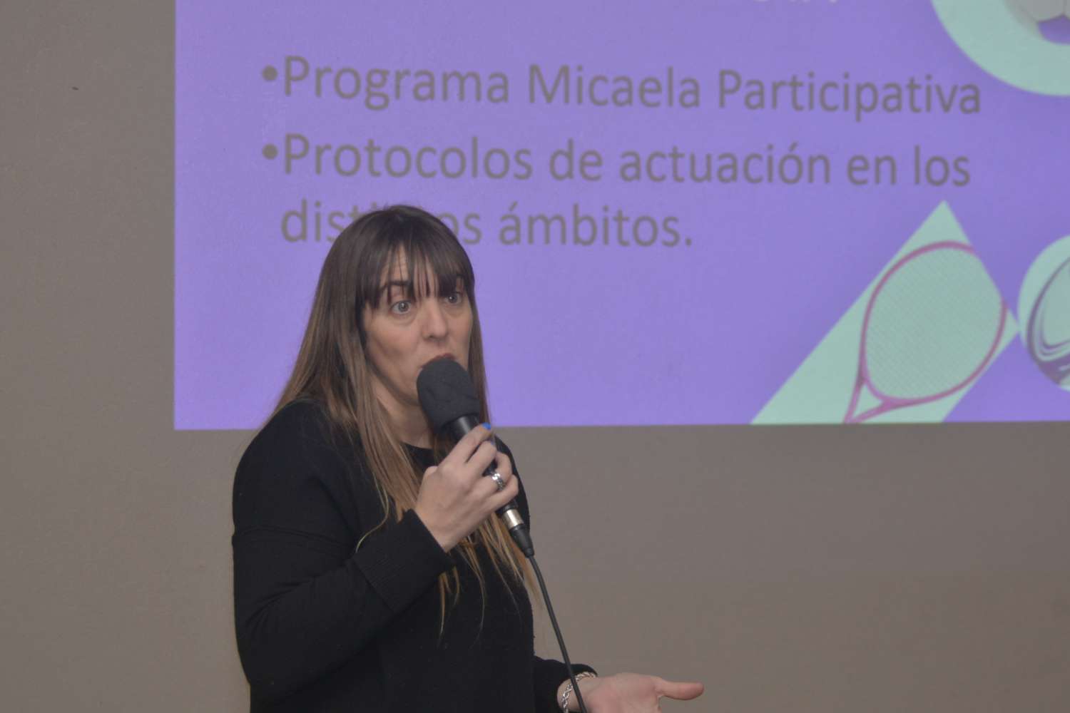 Matilde Vide, directora de Políticas de Género y Diversidad Sexual.