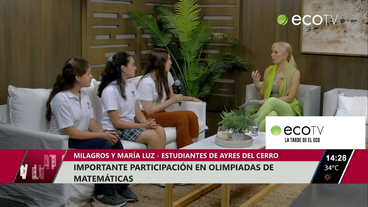 Importante participación de alumnas de Ayres del Cerro en olimpiadas de matemáticas