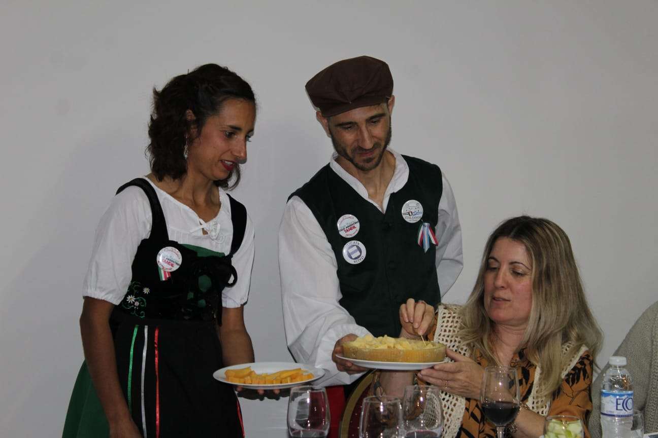 Una de las degustaciones que formaron parte de la Semana de la Cocina Italiana.