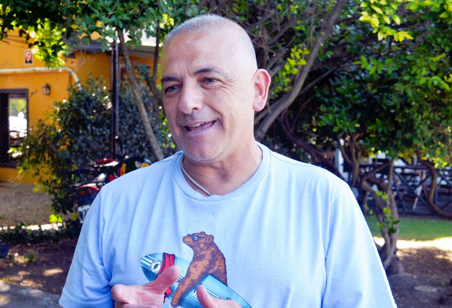Jorge Di Cosmo, responsable de la empresa adjudicataria de la concesión del balneario.