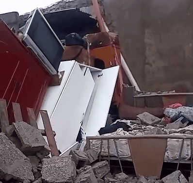 Crónica del temporal en Tandil: calles anegadas, daños y una casa destruida