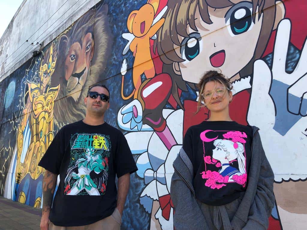 Murales de anime en Tandil: crecen como paseo turístico y llamaron la atención de la Embajada del Japón