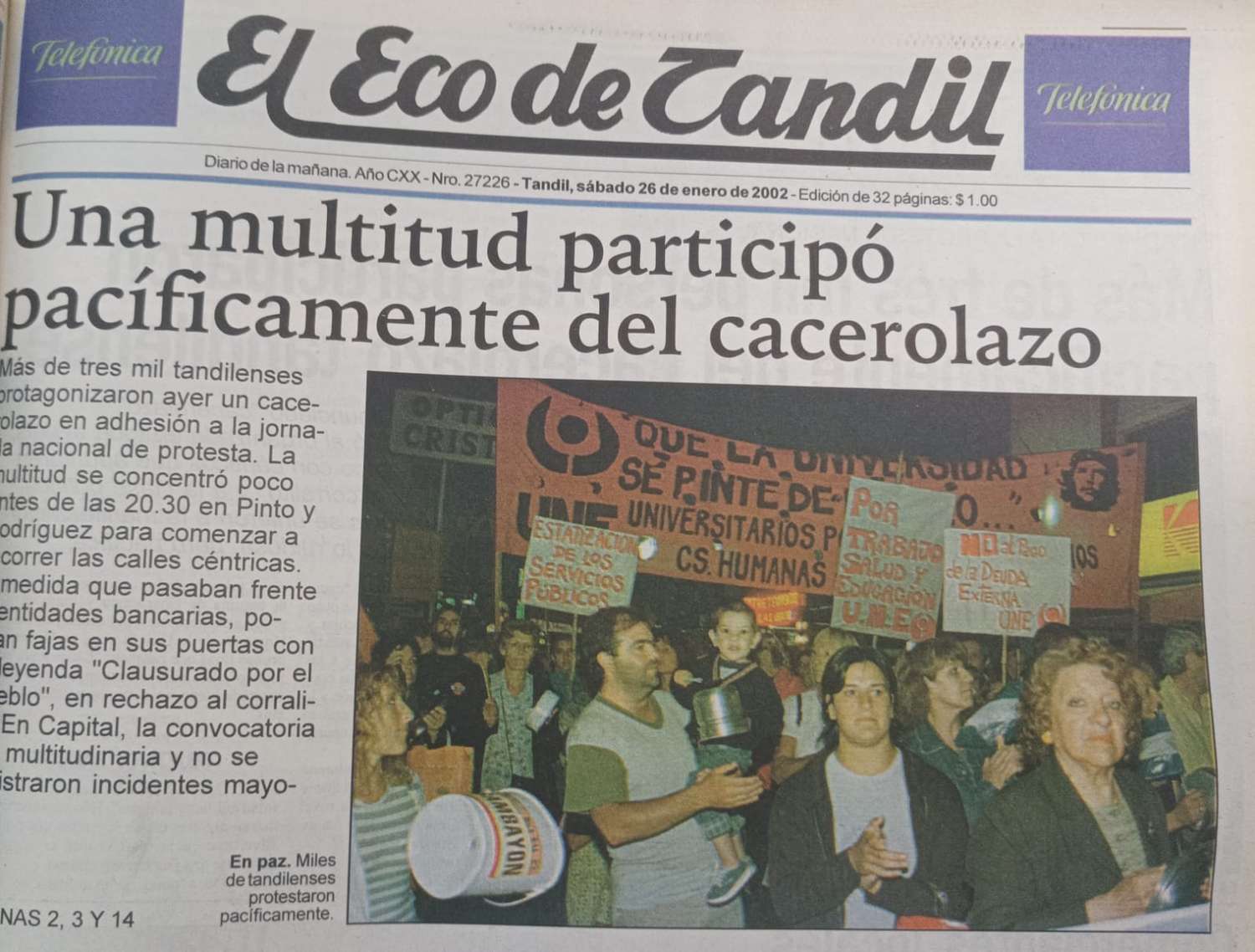 cacerolazo 2002 - 1