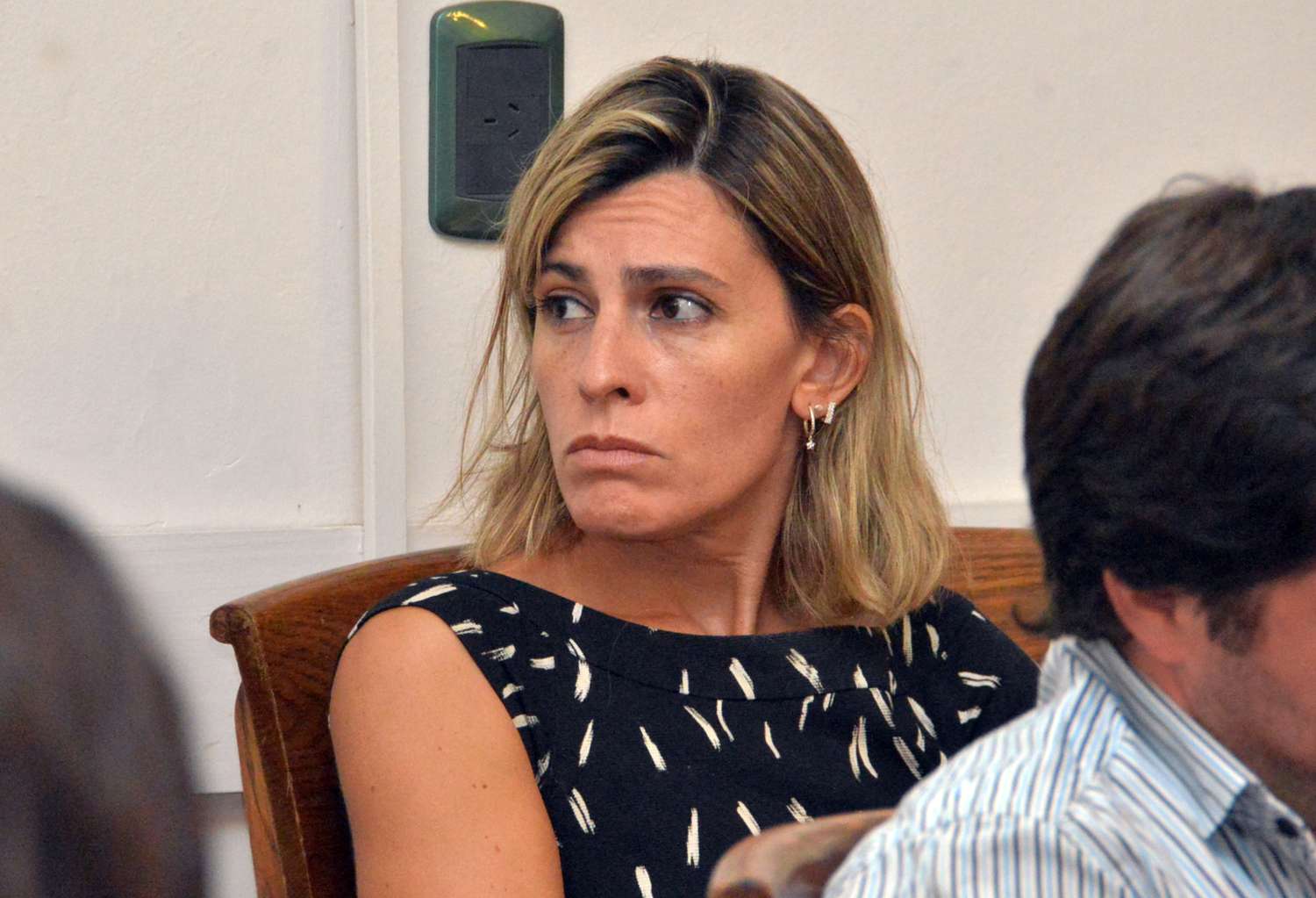 La concejal de Unión por la Patria, Noelia Domenighini.