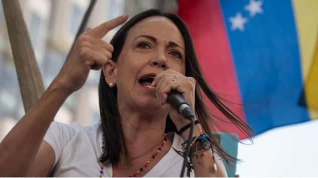 María Corina Machado, candidata presidencial.