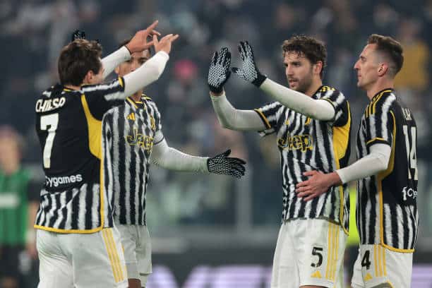 Juventus goleó a Sassuolo