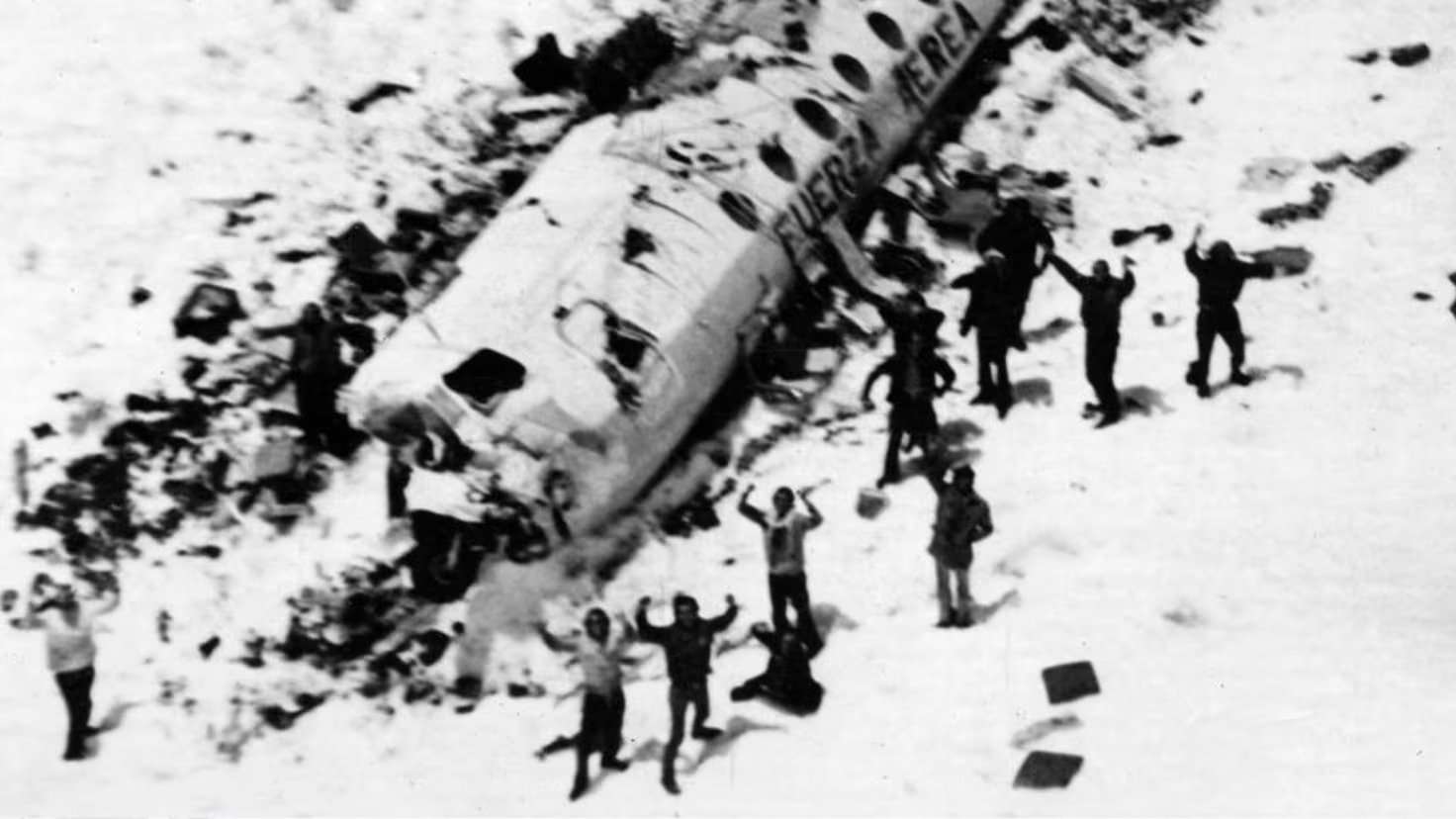 16 pasajeros sobrevivieron al accidente aéreo en Los Andes, en 1972.