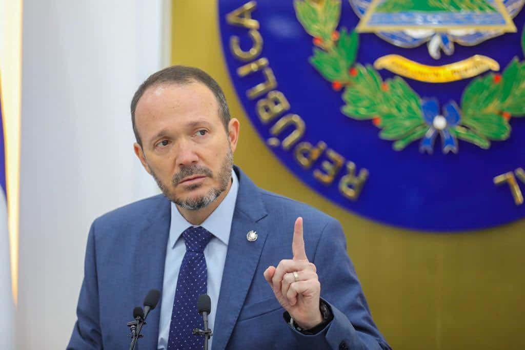 Gustavo Villatoro, ministro de Justicia y Seguridad Pública de El Salvador.Gustavo Villatoro, ministro de Justicia y Seguridad Pública de El Salvador.