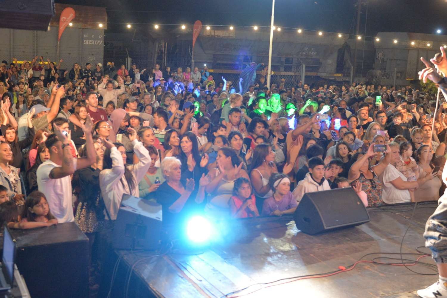 Una multitud disfrutó de una nueva edición de Aguante la Cumbia