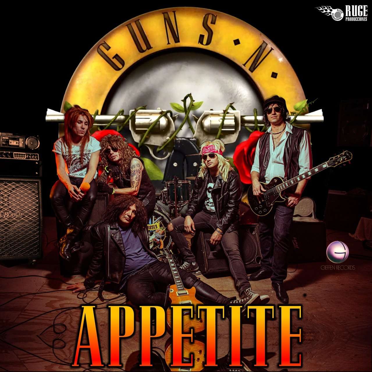 Llega a Tandil "Appetite", el show tributo a Guns N' Roses más grande de Latinoamérica