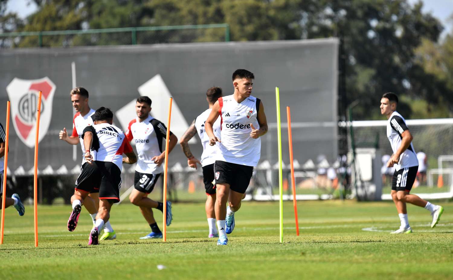 Demichelis prepara a River con Echeverri y Pablo Solari