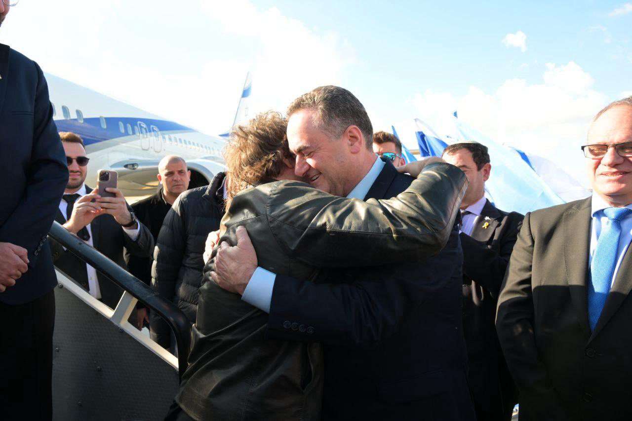 El embajador de Israel calificó la visita de Milei como "muy buena"