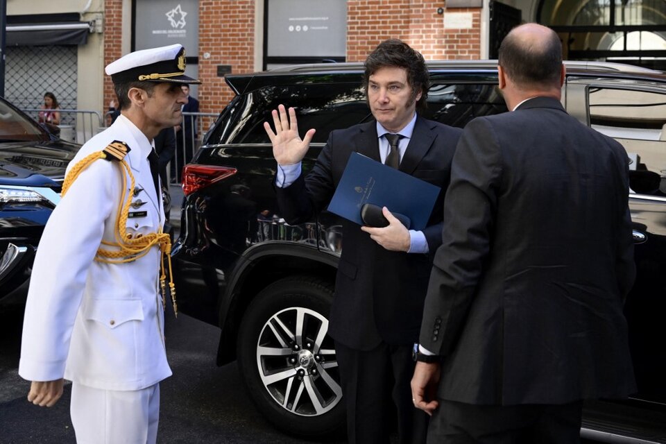 El presidente Milei emprende gira por Israel, Italia y Vaticano