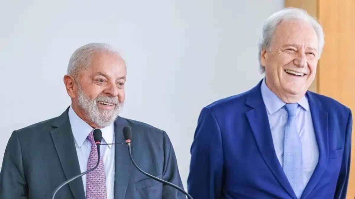 Luiz Inácio Lula da Silva y Ricardo Lewandowski.