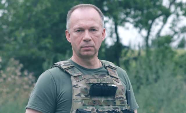 Oleksandr Sirski, comandante de las fuerzas armadas ucranianas.