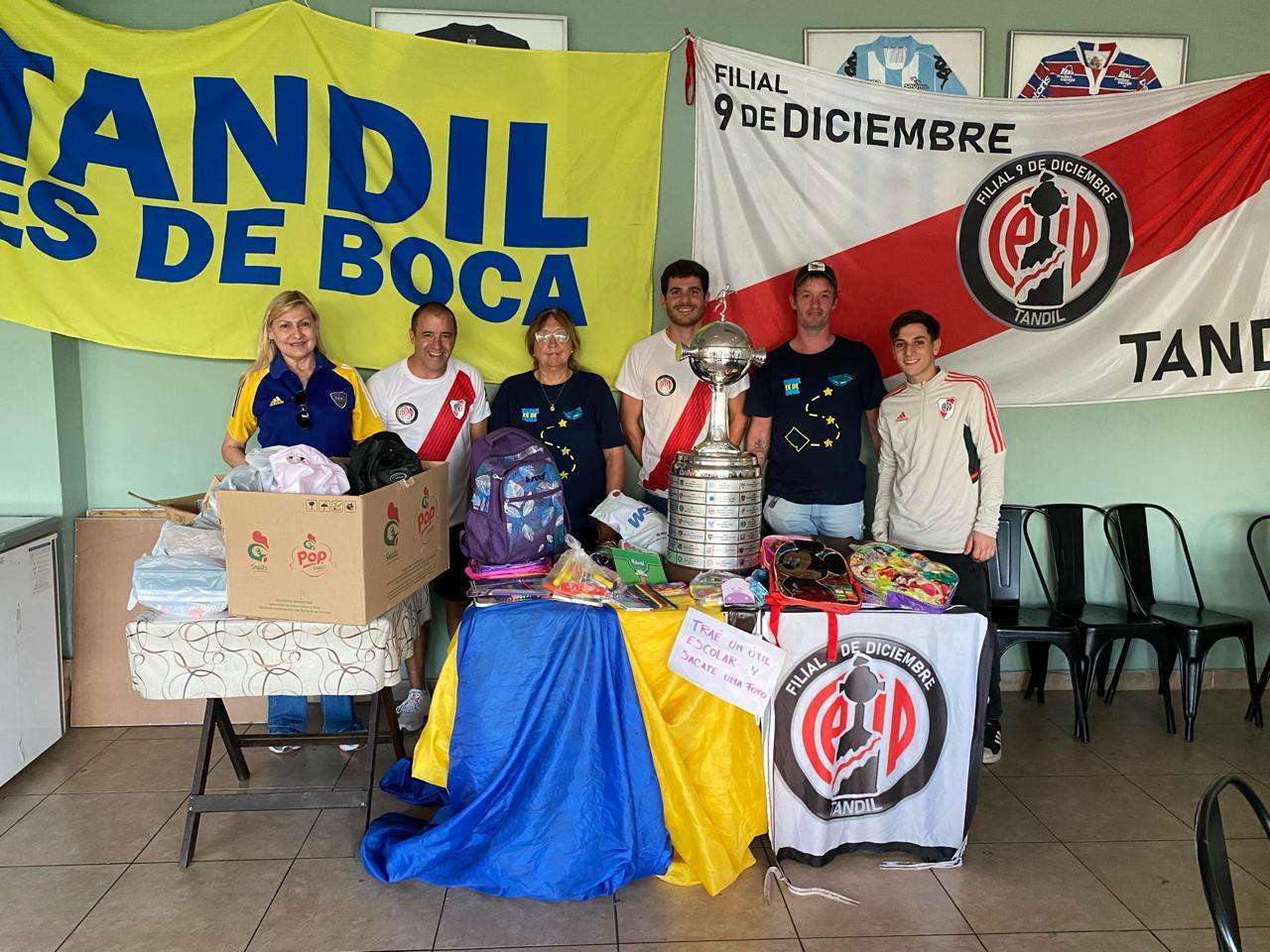 Boca, River, y la Libertadores se unen por un fin solidario