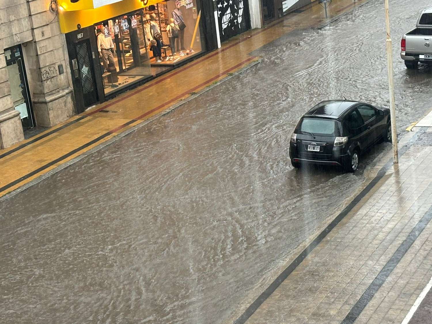 calles inundadas