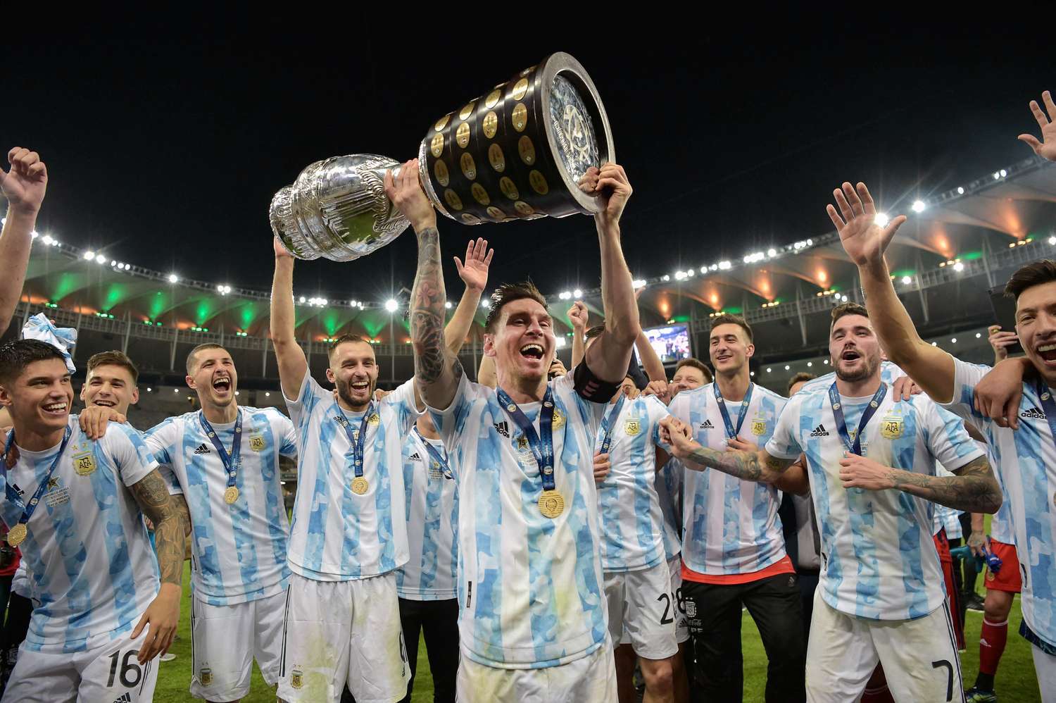 Argentina se ilusiona con retener la Copa América.