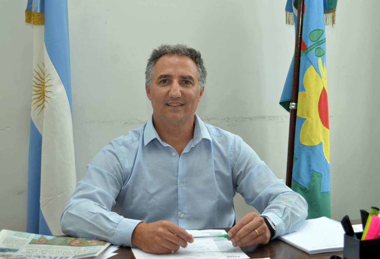 Gonzalo Santamarina, titular de la Jefatura Regional de Anses