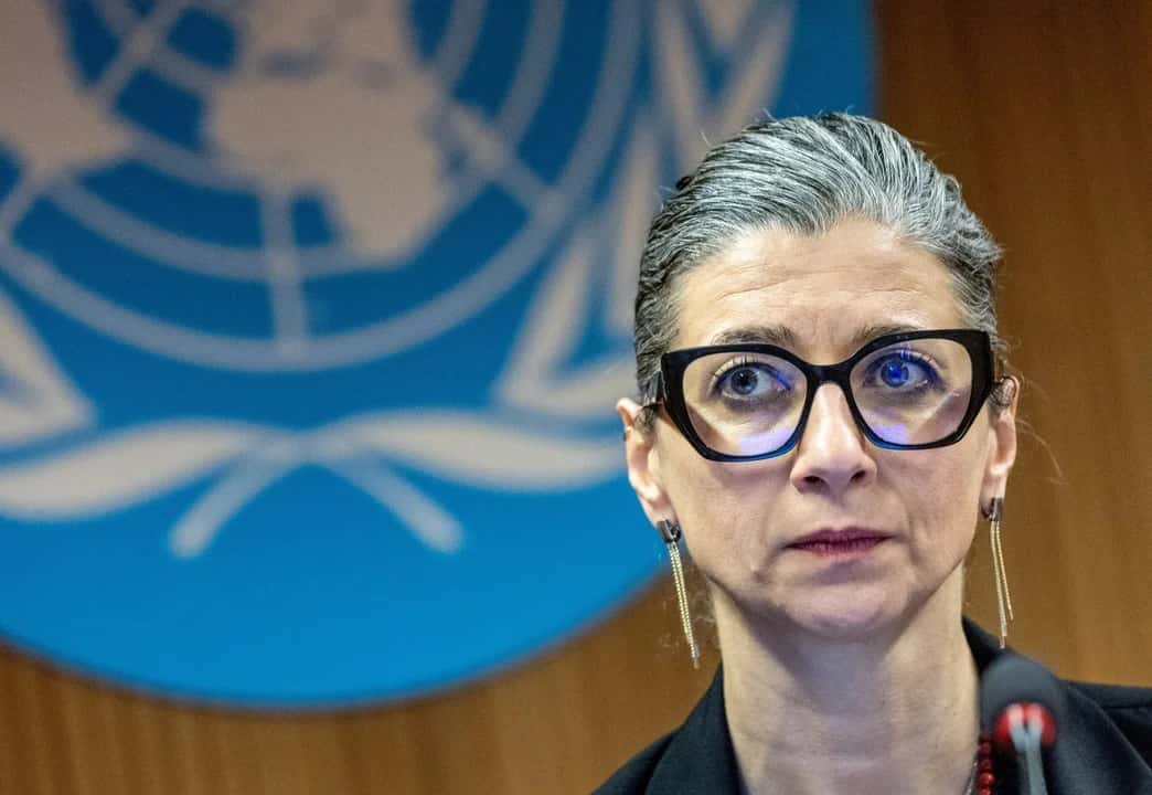 Francesca Albanese, relatora especial de la ONU sobre los derechos humanos en los Territorios Palestinos.