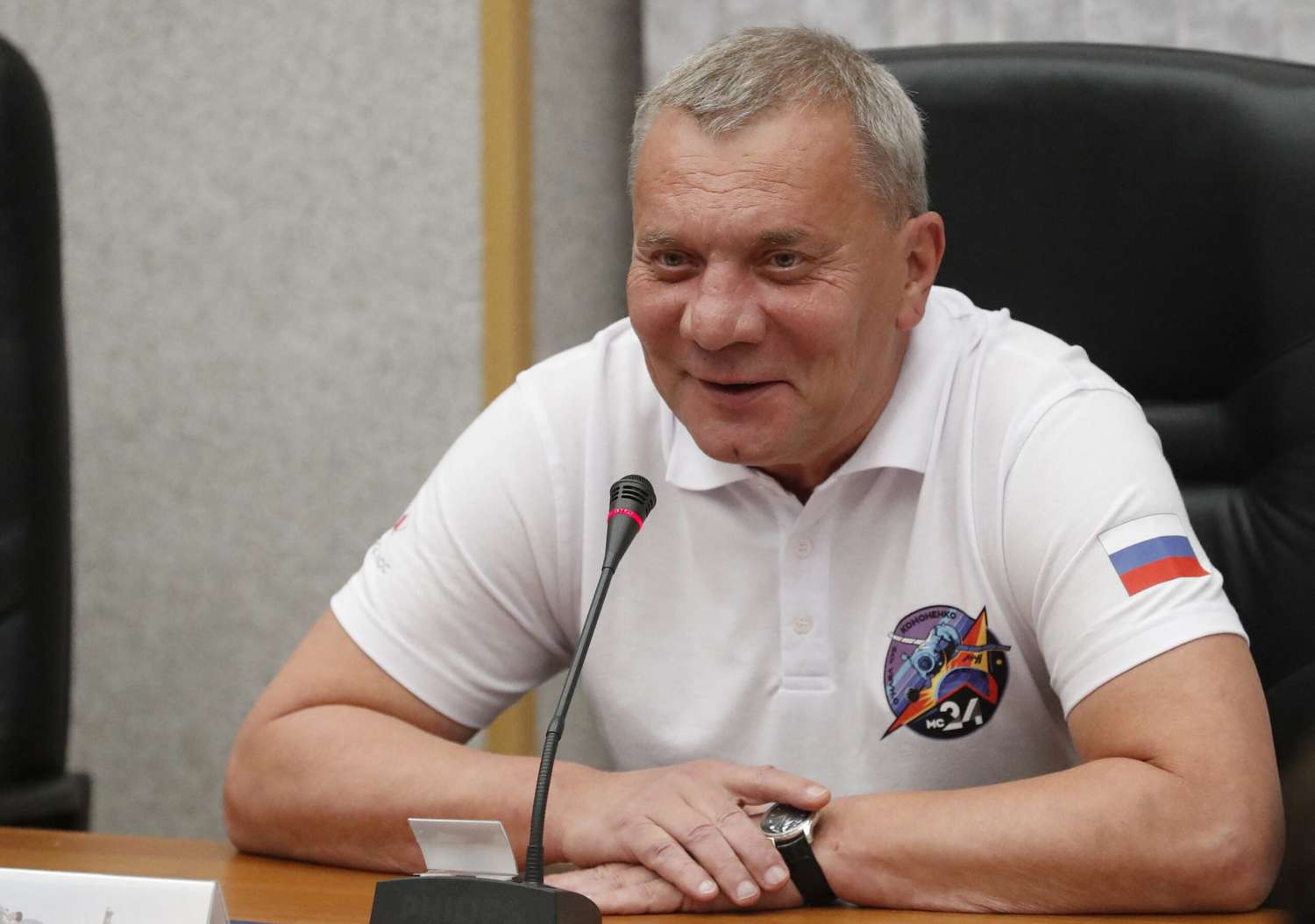 Yuri Borisov, jefe de la agencia espacial rusa Roscosmos.