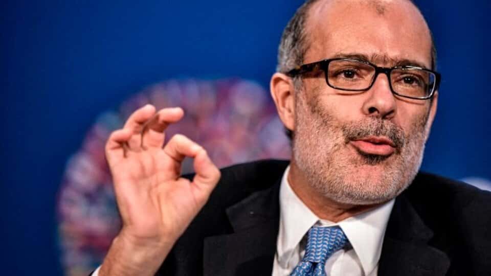 Rodrigo Valdes, director del Departamento del Hemisferio Occidental del Fondo Monetario Internacional