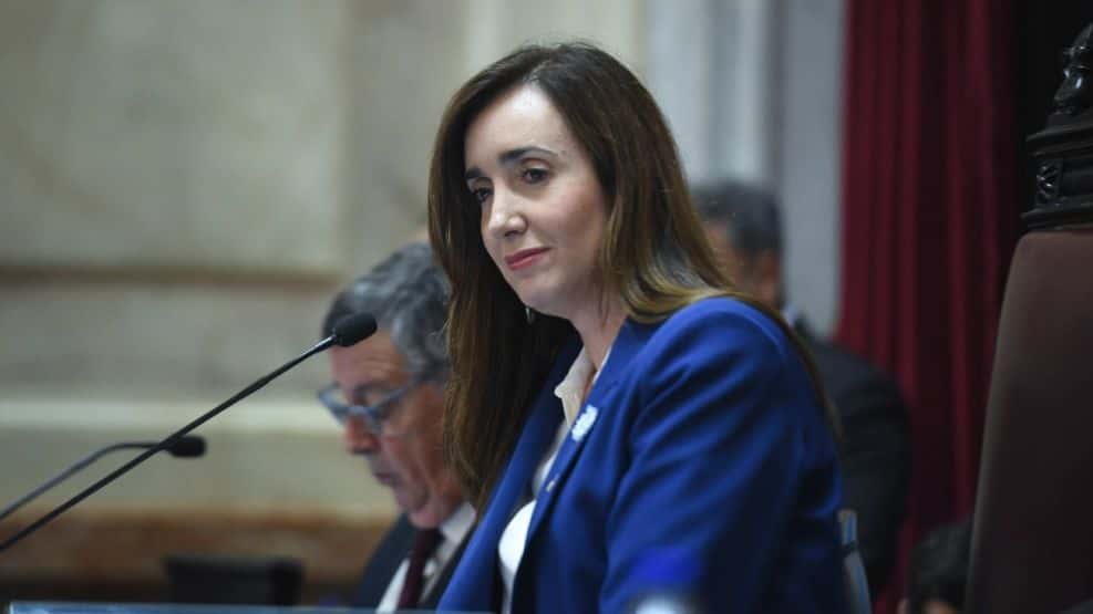 Victoria Villarruel, titular del Senado.