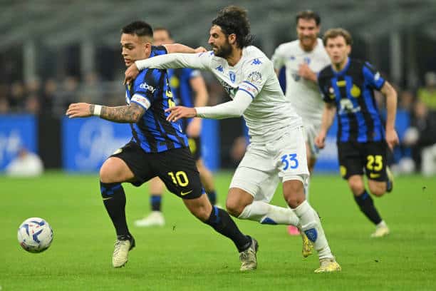 Inter superó a Empoli y se encamina al campeonato