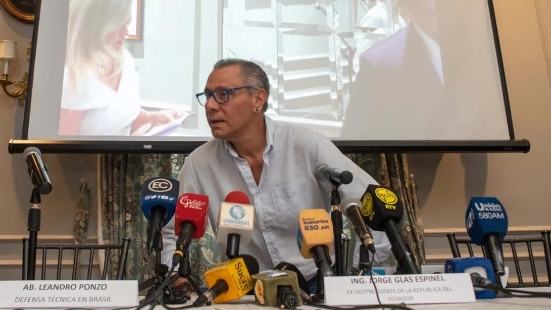 El exvicepresidente de Ecuador denunció que sufrió torturas