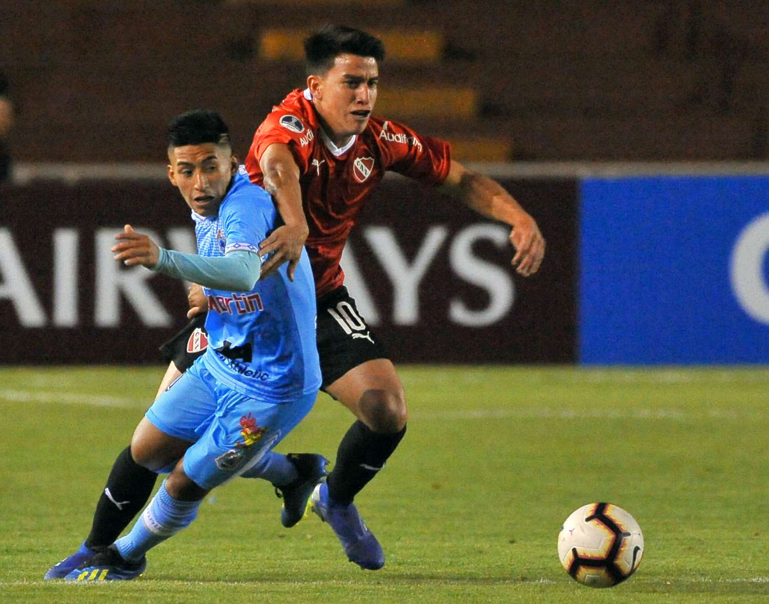 Gaibor, en su paso por Independiente.