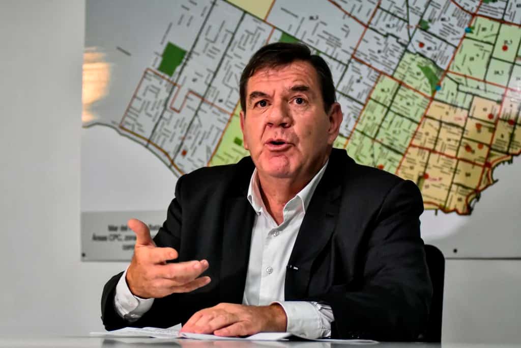 Guillermo Montenegro, intendente de Mar del Plata